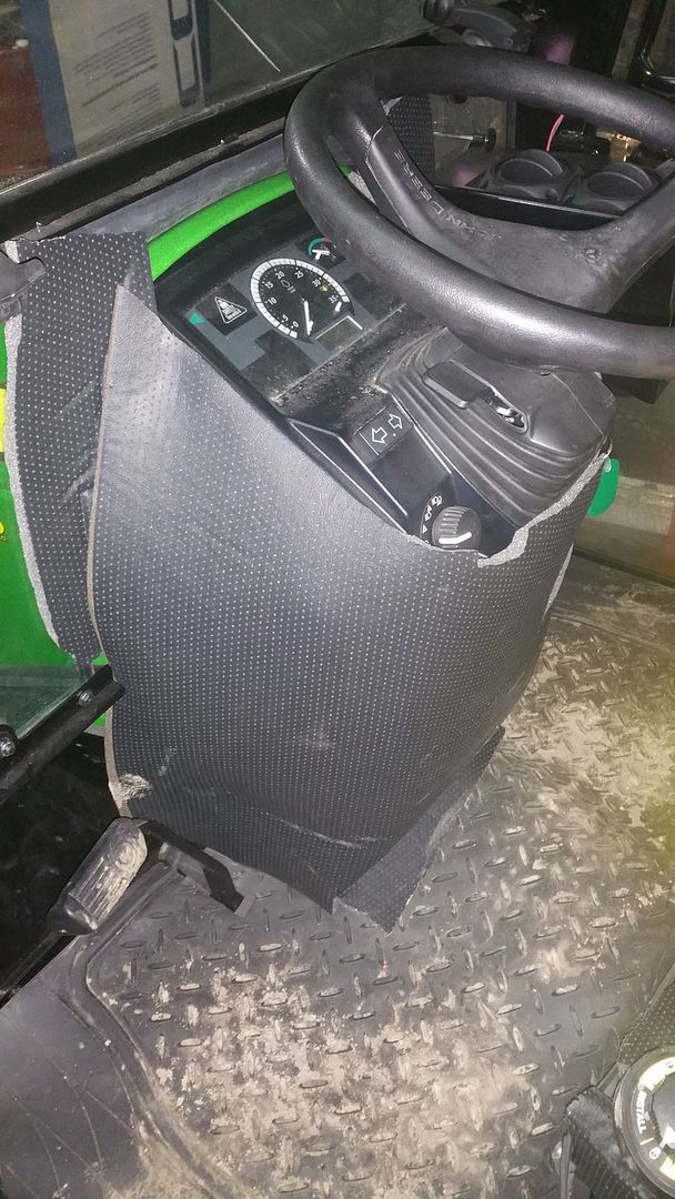 John Deere 1025R Sidewalk machine. Snow Plowing Forum